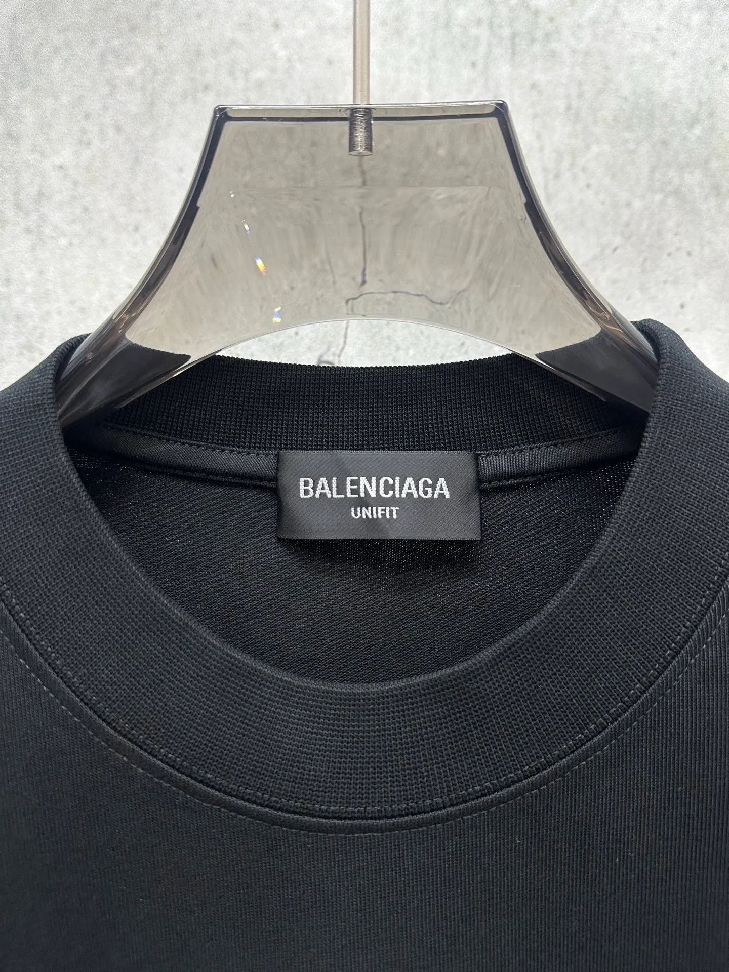 120💰 Balenciaga 2026ss 380g Versatile Same Style -Size：S M L XL -Color：Black